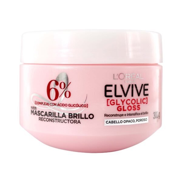Tratamiento Elvive Glycolic Gloss 300 Gr