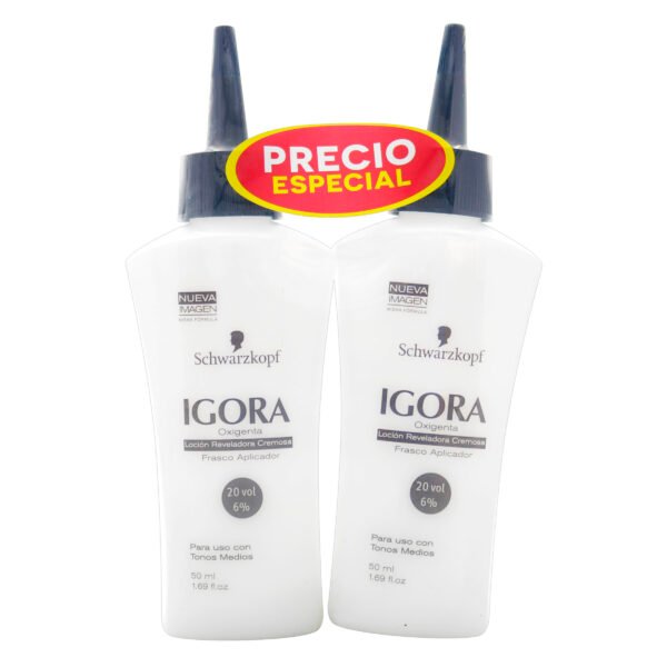 2 Oxigenta Igora 20 Vol X 50 Ml