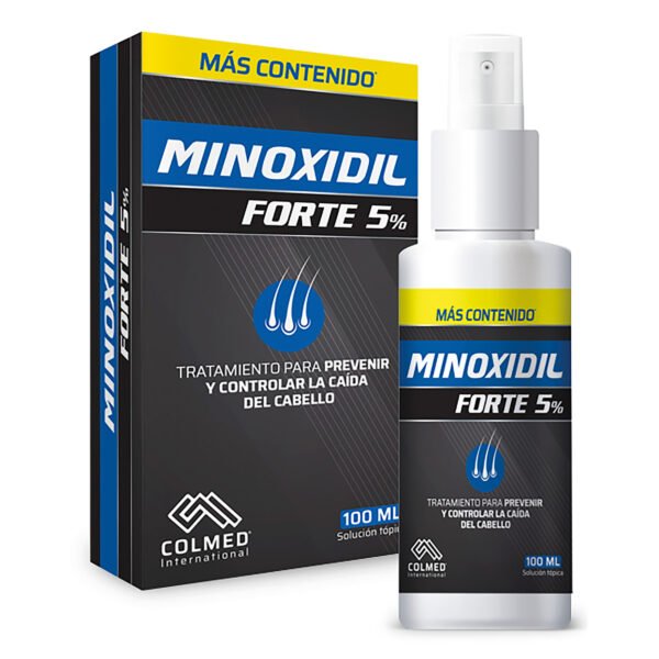 Minoxidil Forte 5% Colmed Fco X 100ml.