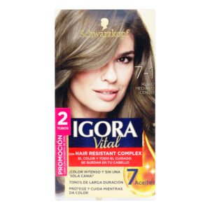 Igora Vital D.Tubo 7-1 Rubio Medi.Cenizo