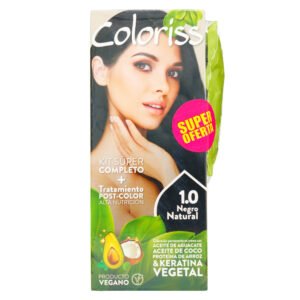 Coloris Kit 10 Negro Natural + Trat 30gr