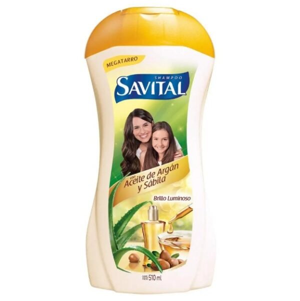 Cha.Savital Argan Y Sabila 510 Ml