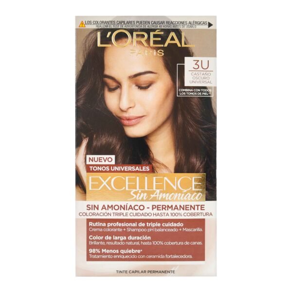 producto1163 Excellence Sin Amoniaco 3u Castano Oscur