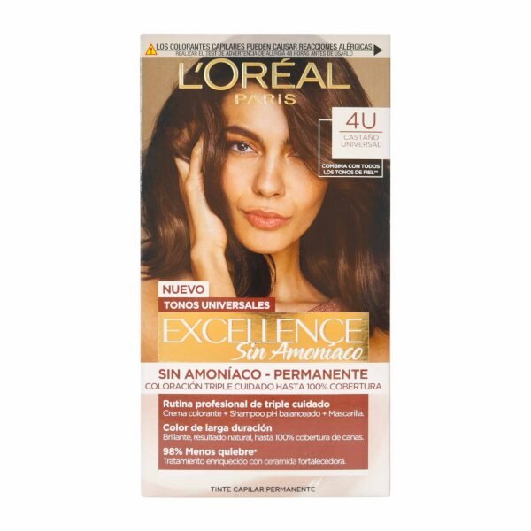 producto1164 Excellence Sin Amoniaco 4u Castano