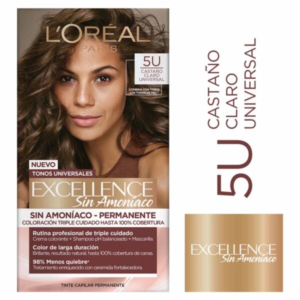 producto1165 Excellence Sin Amoniaco 5u Castano Claro