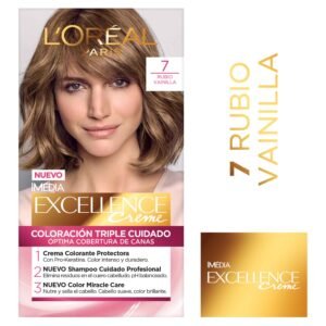 Excellence Creme Kit 7 Rubio Vainilla