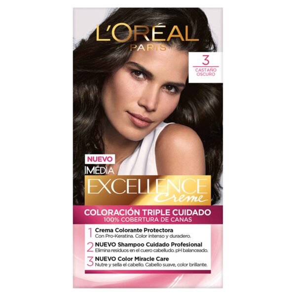 producto1176 Excellence Creme Kit 3 Castano Oscuro