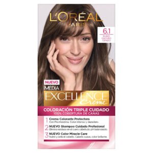 Excellence Creme Kit 6.1 Rubio Osc.Ceniz