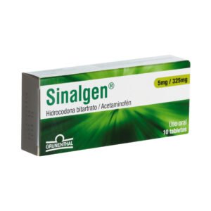 Sinalgen 5/325 Mg 10 Tabletas(3%+)