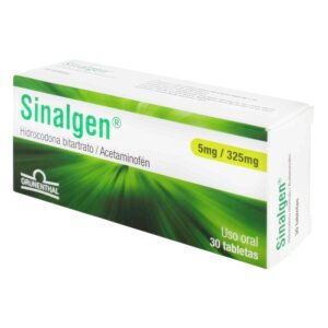Sinalgen 5/325 Mg 30 Tbs (A)(3%+)