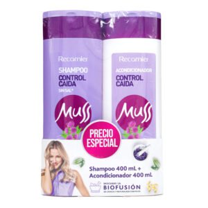 Muss Cha  Control Caida 400ml+Acond.400ml