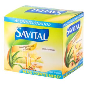 Acond. Savital Argan Sabila 22 Ml 20 Sb