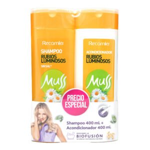 Cha.Muss Rub.Luminosos 400ml+Acond400