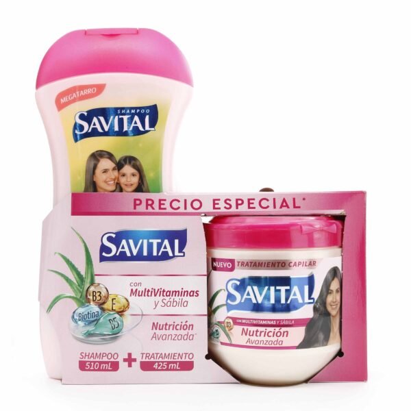 Cha. Savital Nutri. Mult.510ml+Trat425ml