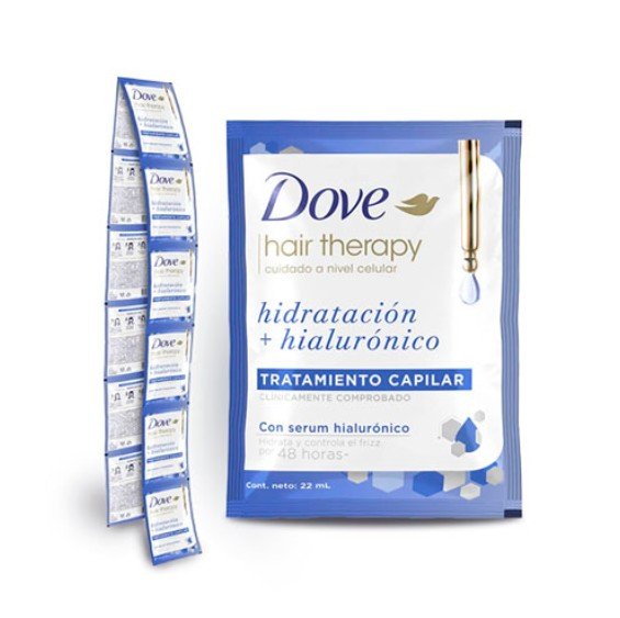 Trat.Dove Hidrata+Hialuronico 12sbs 22ml