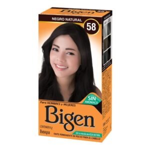 Bigen 58 Negro Natural 6 Gr