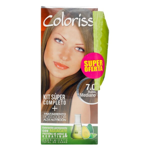 Coloris Kit 70 Rubio Mediano + Trat 30gr