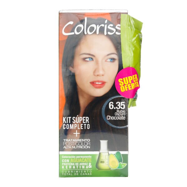 Coloris Kit 635 Rub.Oscu.Cho + Trat 30gr