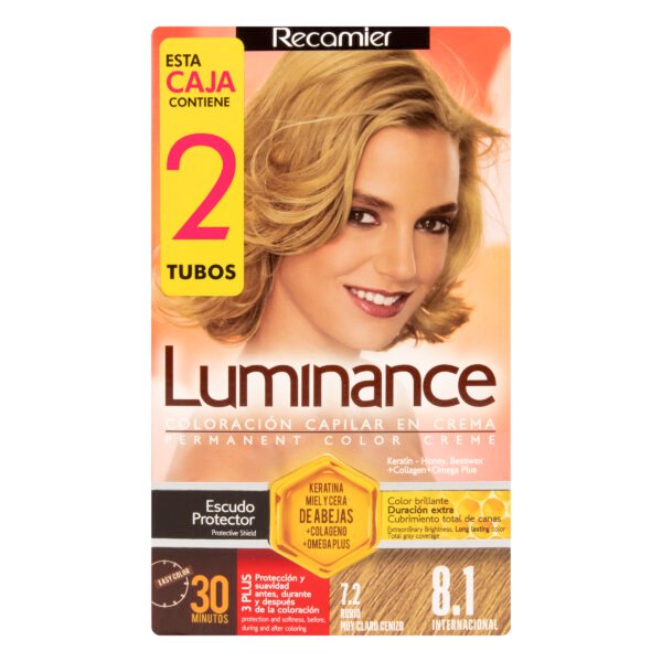 Luminance Kit 8.1 Rubio Muy Claro Cen