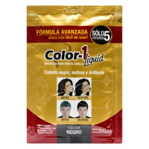 Tintura Negra 15ml + Acti. 15ml Color-1