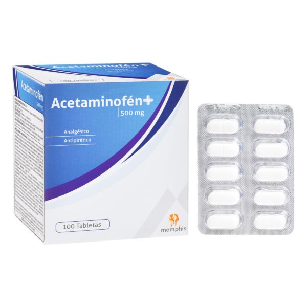 Acetaminofen 500 Mg 100 Tbs Mp