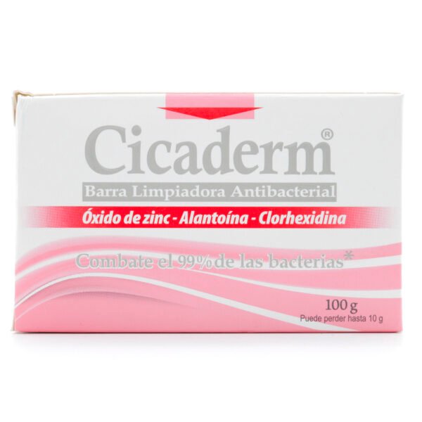 Jabon Antibacterial Cicaderm 100 Gr