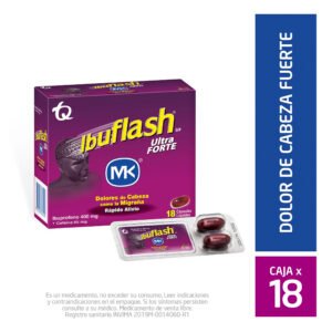 Ibuflash Ultra Forte 18 Capsulas