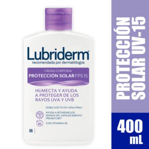 Lubriderm Locion U.V.15 400 Ml