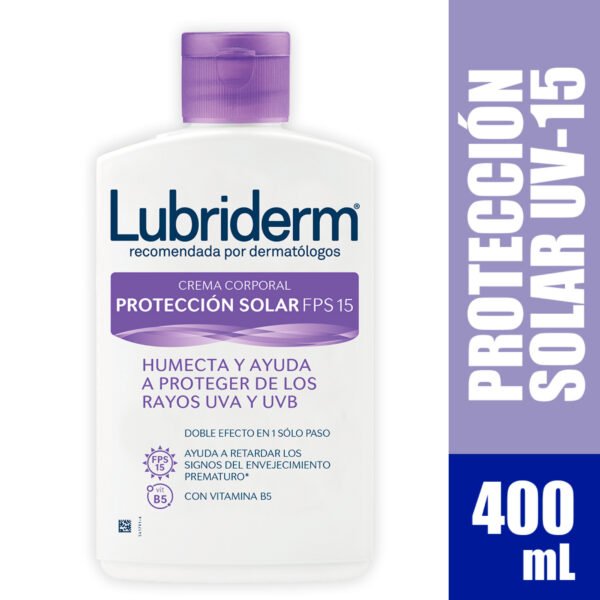 Lubriderm Locion U.V.15 400 Ml