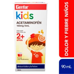 Acetaminofen Kids 160 Mg 90 Ml Gf