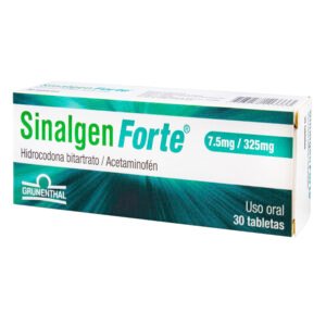 Sinalgen Forte 7.5/325 Mg 30tbs (3%+)