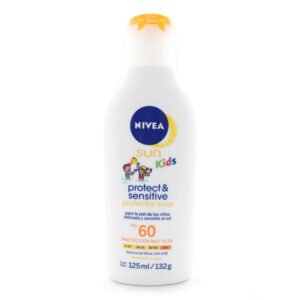 Bloq.Nivea Sun Fps60 Kids Sensit.125 Ml