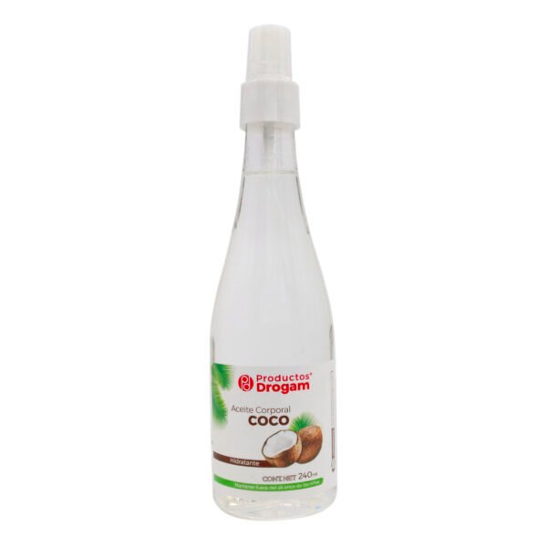 producto1664 Aceite Corporal De Coco Drogam 240 Ml