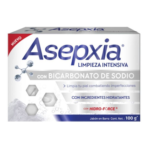 Jabon Asepxia Bicarbonato 100 Gr (Sf)