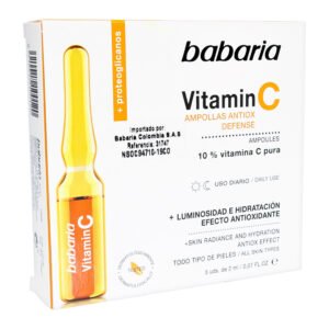 Amp. Facial Vit.C Babaria 2 Ml 5 Uds