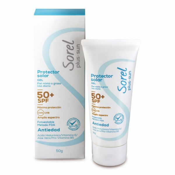 producto1692 Protector Sorel Sun Spf50 Gel 50 Gr