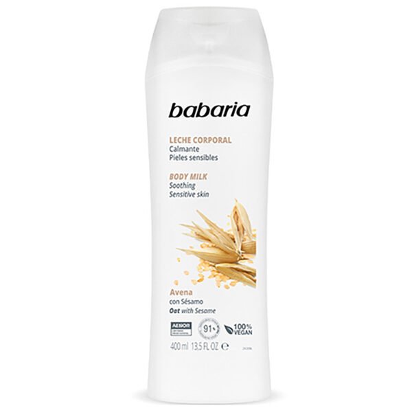 producto1708 Crema Babaria Body Milk Avena 400 Ml