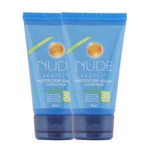 2 Protector Nude Spf30 Portable 40ml P.E
