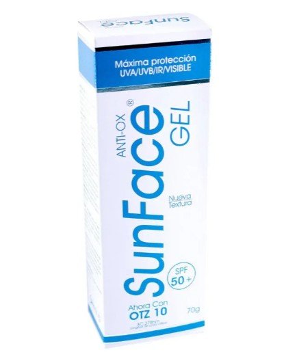 Sunface Gel Spf50 Tubo Colapsible 70 Gr