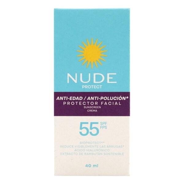 Prot.Facial Nude 55 Spf Antiedad 40 Ml