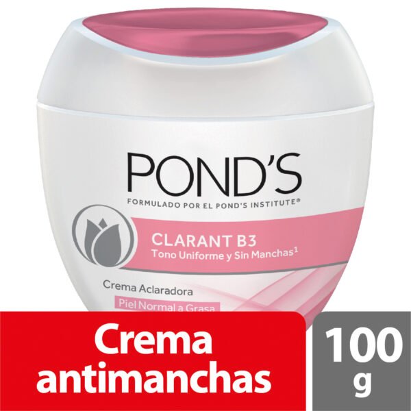 Crema Ponds Clarant B3 N.Grasa 100 Gr