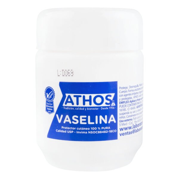 Vaselina Blanca 120 Gr Athos