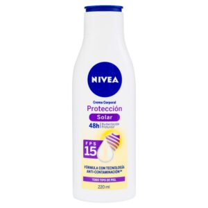 Cre.Corporal Nivea Pro.Solar Fps15 220ml
