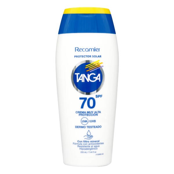 Bloq.Tanga Spf 70 Adultos Crema 220 Ml