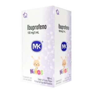 Ibuprofeno 100mg/5ml Susp 120 Ml Mk