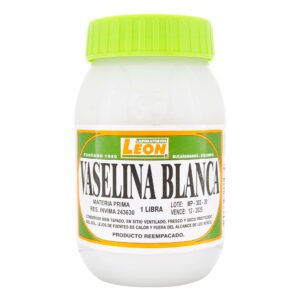 Vaselina Blanca 500 Gr Leon