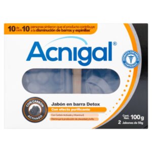 2 Jab.Acnigal Barra Detox 50 G