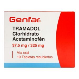 Tramadol 37.5 Mg+Acetam.325 Mg 10 Tbs Gf