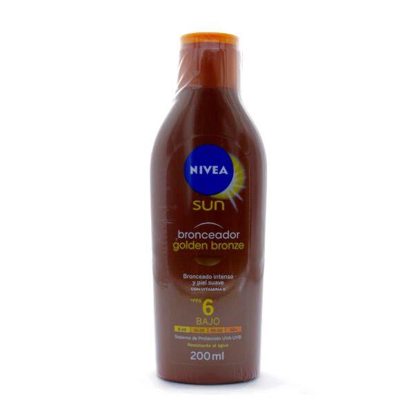 Bronc.Nivea Sun Golden Fps 6 200 Ml