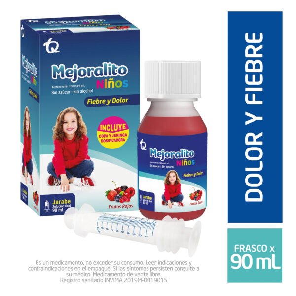 Mejoralito Jarabe 160mg /5ml 90 Ml